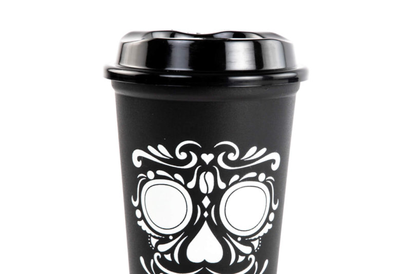 Vaso Día De Muertos.