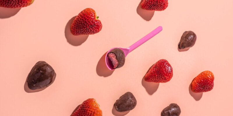 Fresas Congeladas Chocolate